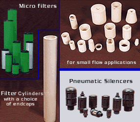 micro filters, filter cylinders for compressed air filtration